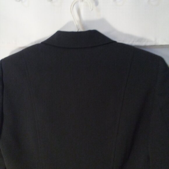 Liz Claiborne Blazer Jacket Women 6 Button Up Career Classic Dark Gray - Picture 12 of 15